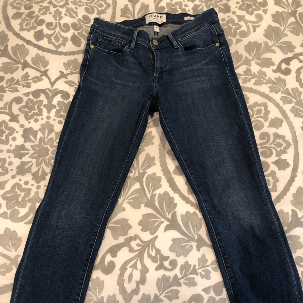 Frame Denim Le Skinny de Jeanne Crop Size 27